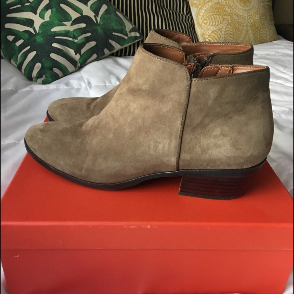 Sam Edelman leather ankle booties